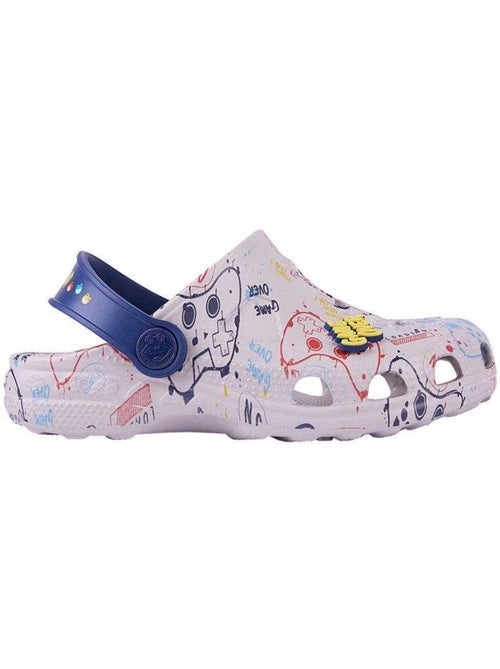 Sabots motif/style petite grenouille game over - coqui - Kiabi Sabots motif/style petite grenouille game over - coqui - Kiabi