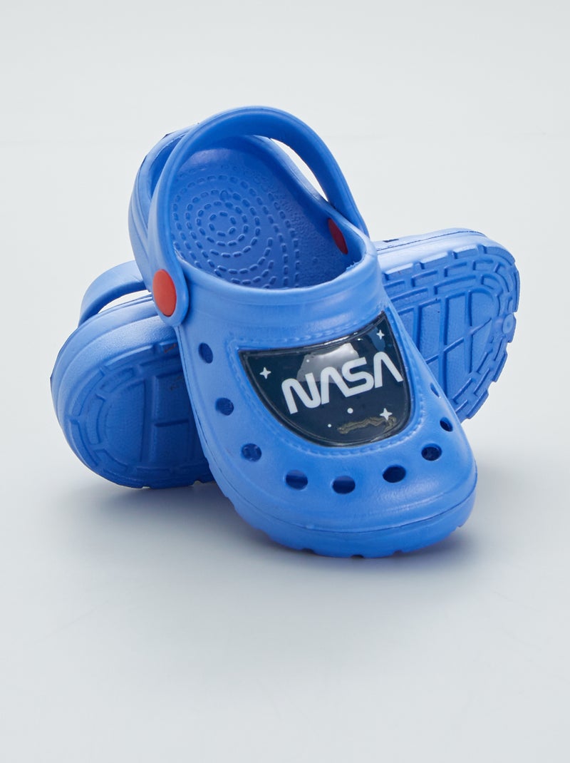 Sabots 'NASA' bleu - Kiabi