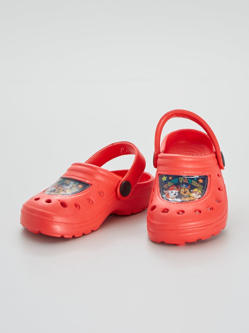 Sabots 'Pat' Patrouille' rouge - Kiabi