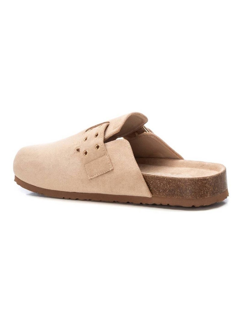 Sabots plats femme Beige - Kiabi