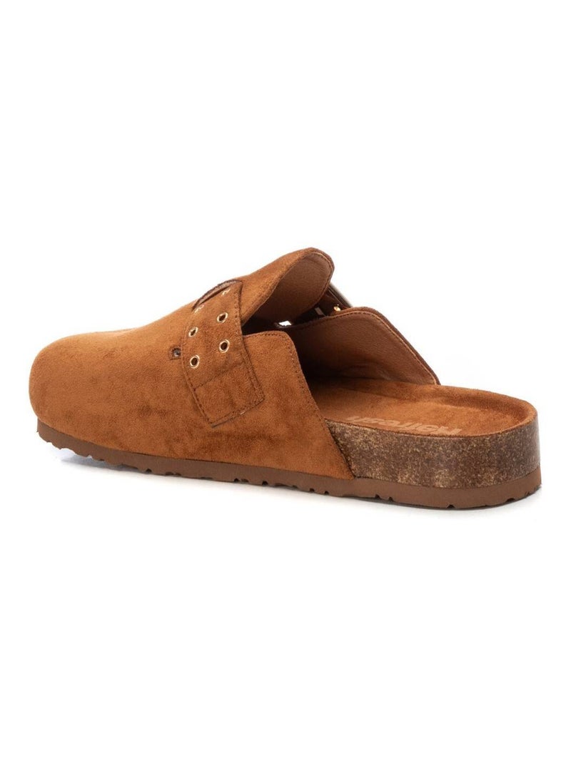 Sabots plats femme Camel - Kiabi