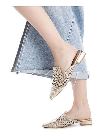 Sabots plats femme