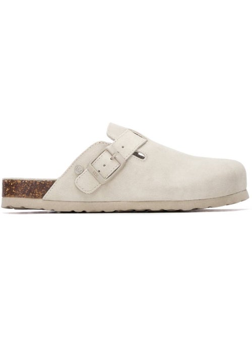 Sabots plats femme en cuir - Kiabi Sabots plats femme en cuir - Kiabi