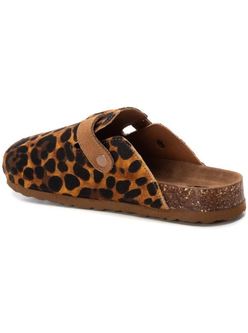Sabots plats femme en cuir - Kiabi Sabots plats femme en cuir - Kiabi