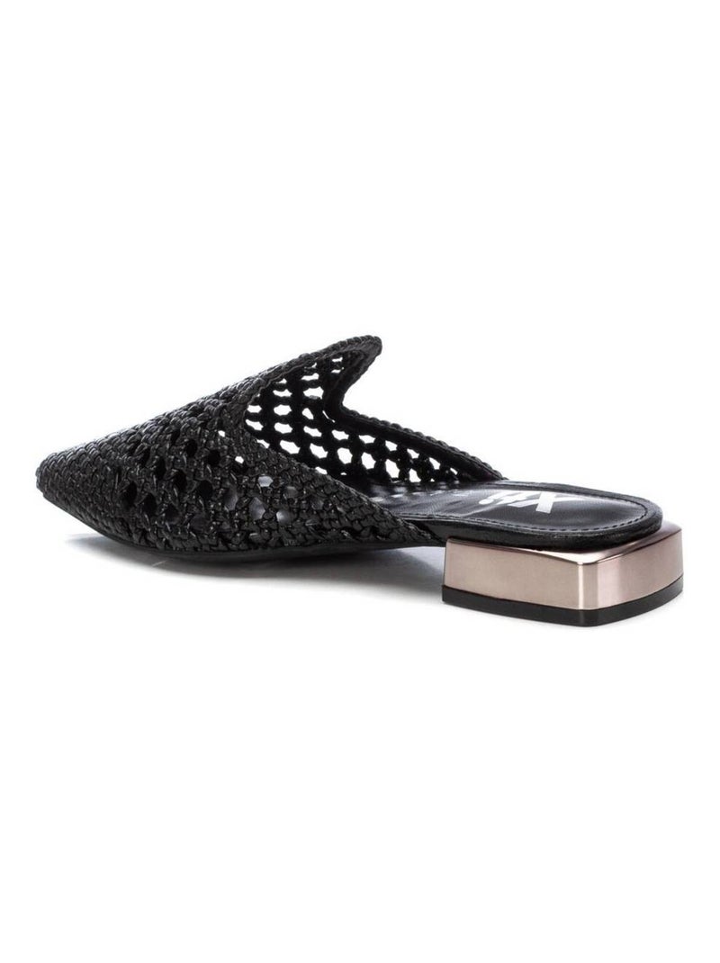 Sabots plats femme Noir - Kiabi