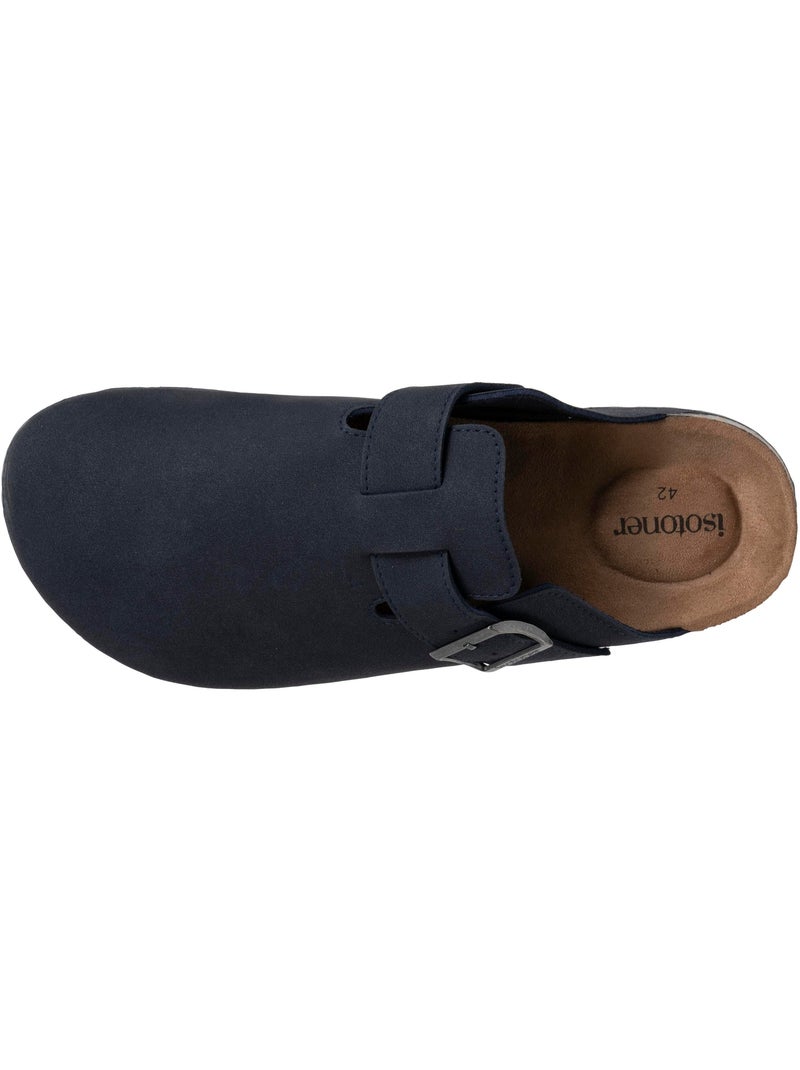 Sabots semelle extra-flex, légère, patch talon confort  Isotoner Bleu marine - Kiabi
