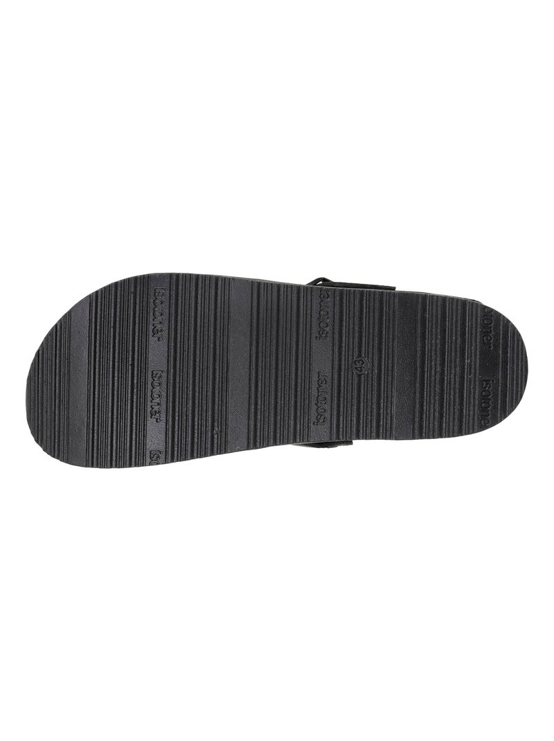 Sabots semelle extra-flex, légère, patch talon confort  Isotoner Noir - Kiabi