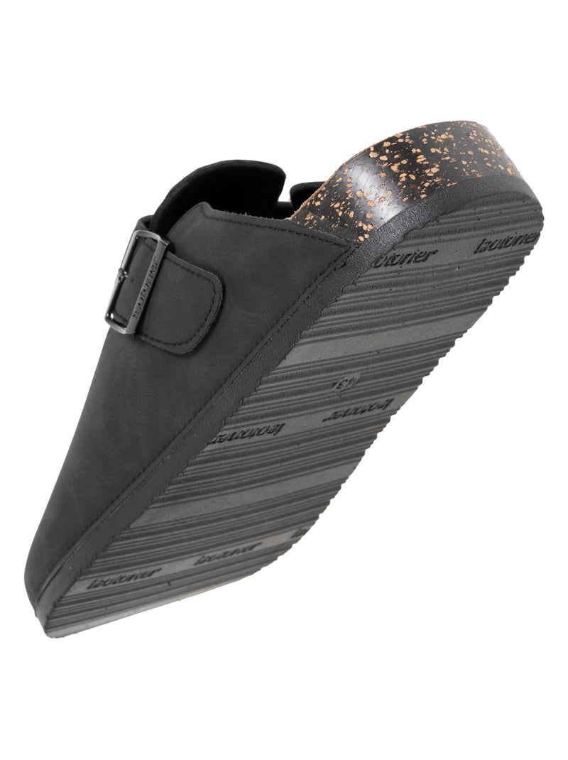 Sabots semelle extra-flex, légère, patch talon confort  Isotoner Noir - Kiabi