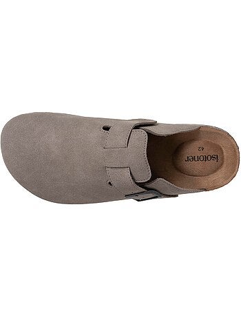 Sabots semelle extra-flex, légère, patch talon confort Isotoner