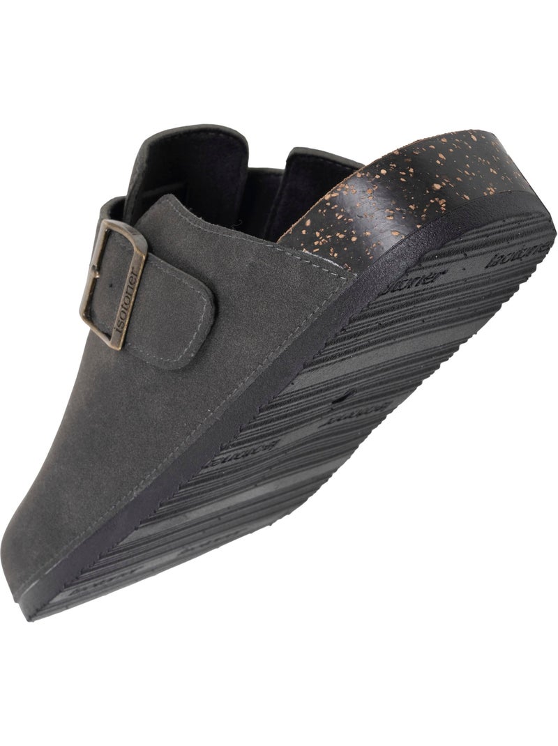 Sabots semelle extra-flex, légers, patch talon confort  isotoner Gris - Kiabi
