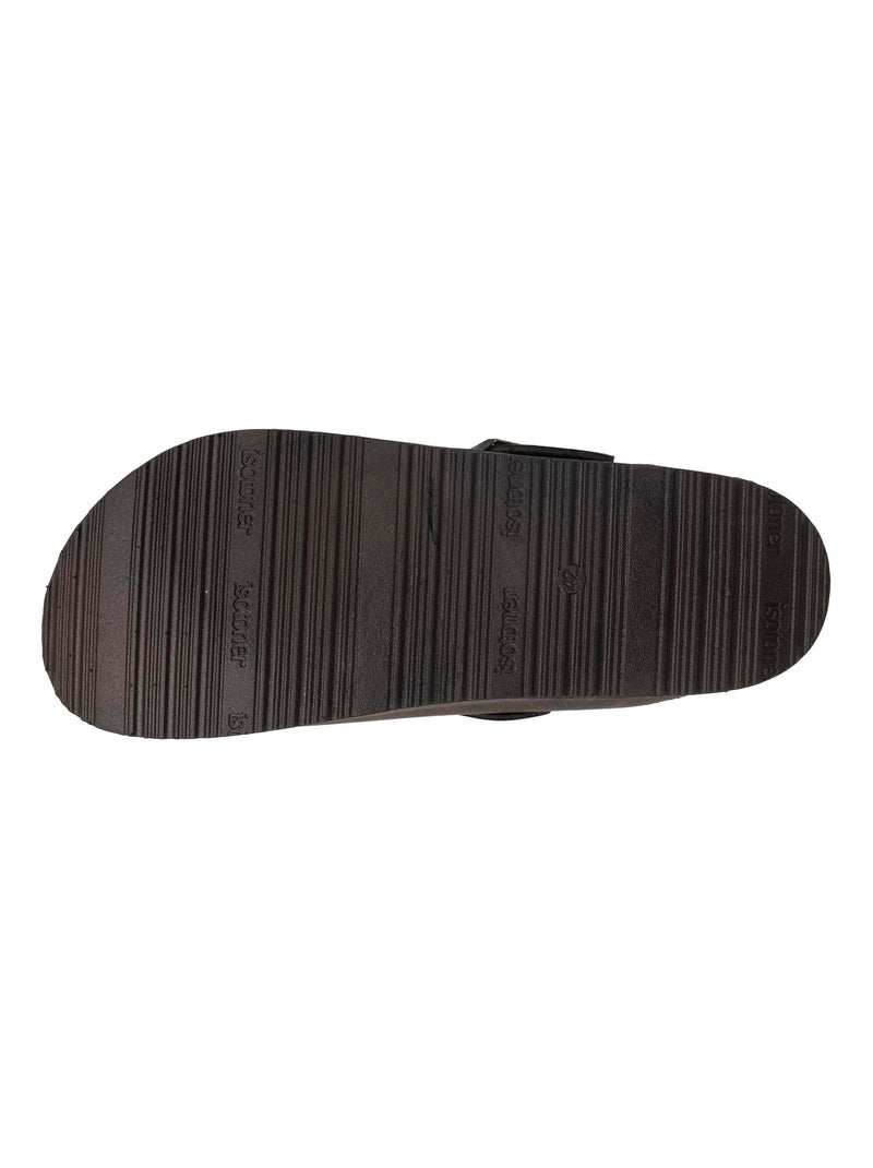 Sabots semelle extra-flex, légers, patch talon confort  Isotoner Marron - Kiabi