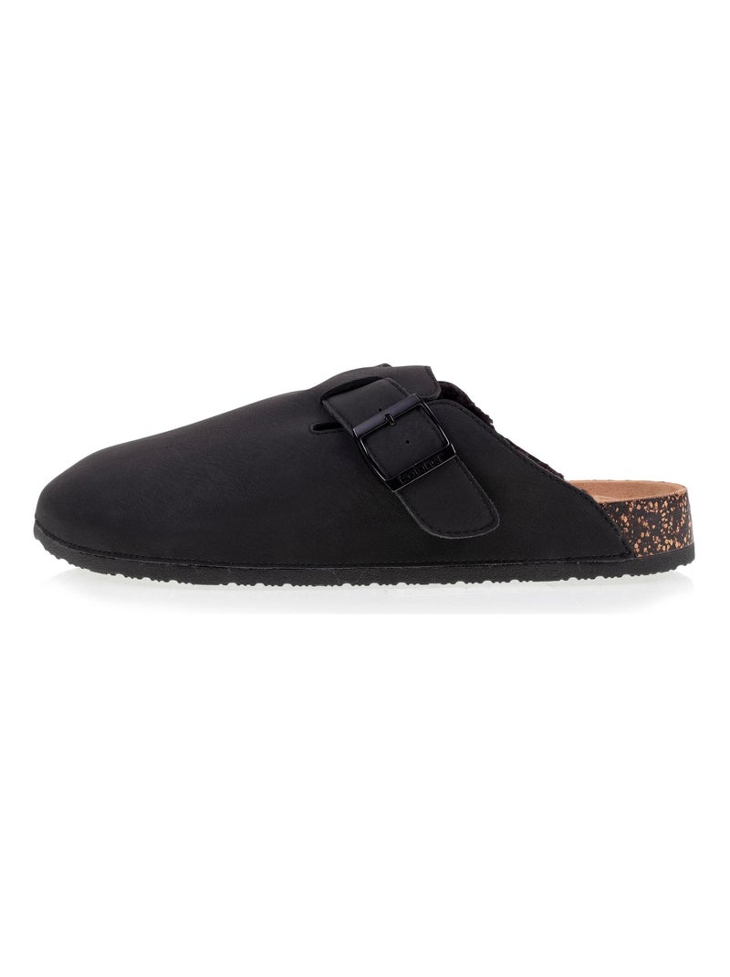 Sabots semelle extra-flex, légers, patch talon confort  Isotoner Noir - Kiabi