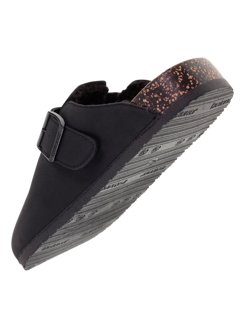 Sabots semelle extra-flex, légers, patch talon confort  Isotoner Noir - Kiabi
