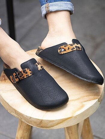 Sabots semelle extra-flex, légers, patch talon confort Isotoner