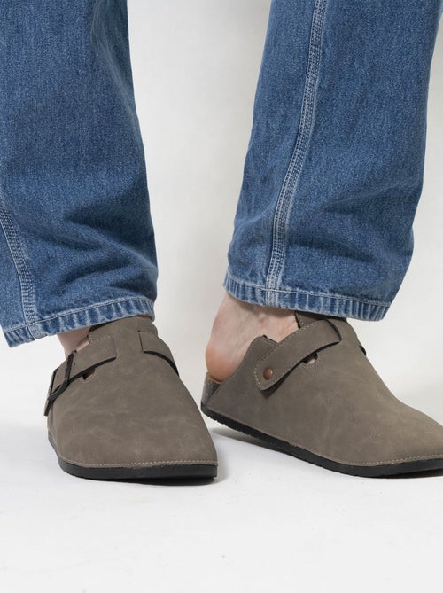 Sabots semelle extra-flex, légers, patch talon confort  Isotoner - Kiabi