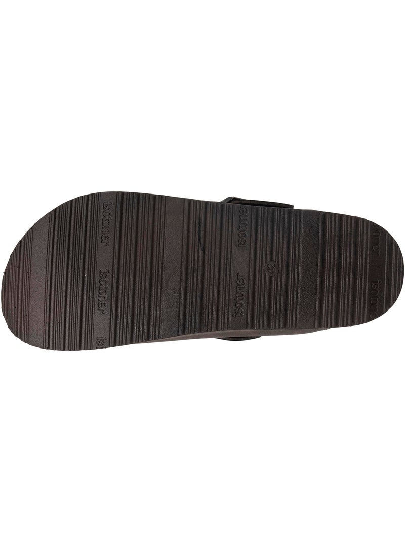 Sabots semelle extra-flex, légers, patch talon confort Marron - Kiabi
