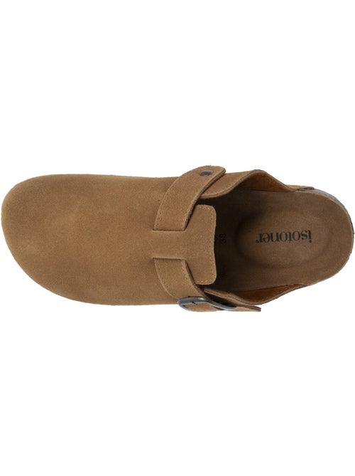 Sabots semelle intérieure cuir extra-flex - patch talon confort  isotoner - Kiabi