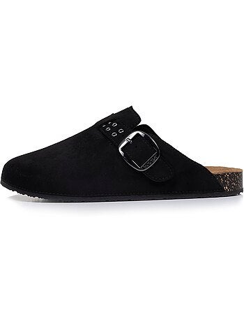 Sabots semelle intérieure cuir extra-flex - Patch talon confort Isotoner