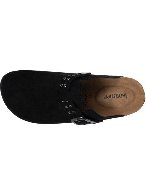 Sabots semelle intérieure cuir extra-flex - Patch talon confort  Isotoner - Kiabi
