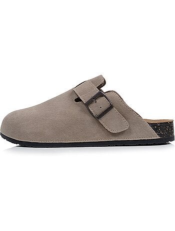 Sabots semelle intérieure cuir extra-flex - patch talon confort