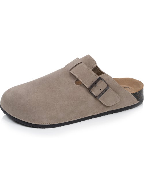 Sabots semelle intérieure cuir extra-flex - patch talon confort - Kiabi Sabots semelle intérieure cuir extra-flex - patch talon confort - Kiabi