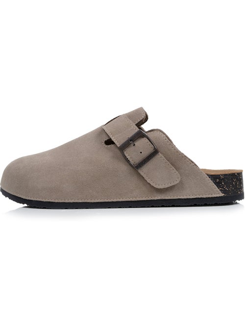 Sabots semelle intérieure cuir extra-flex - patch talon confort - Kiabi Sabots semelle intérieure cuir extra-flex - patch talon confort - Kiabi