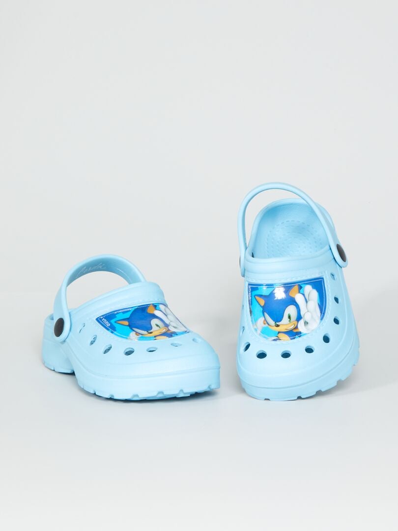 Sabots 'Sonic' avec bride de maintien BLEU - Kiabi