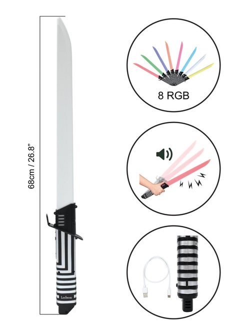 Sabre Laser LED avec effets sonores - Kiabi