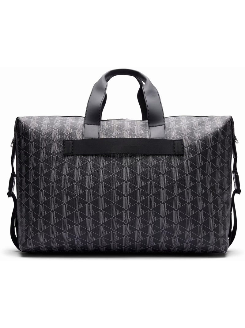 Sac 48h Lacoste The blend Noir Gris Gris - Kiabi