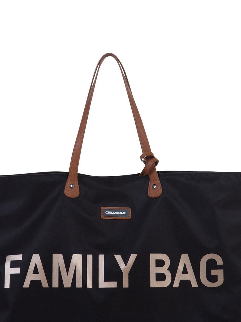 Sac à anses Family bag noir Noir - Kiabi