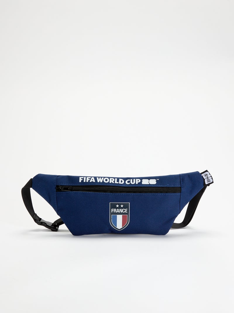 Sac à banane 'Equipe de France' sous licence officielle de La Coupe du Monde de la FIFA 26™ Bleu - Kiabi