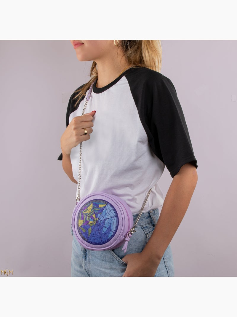 Sac à bandouillère Vitrail de Mercredi - Mercredi Violet - Kiabi