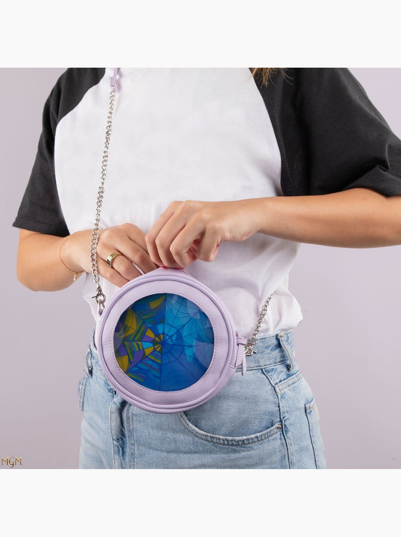Sac à bandouillère Vitrail de Mercredi - Mercredi Violet - Kiabi