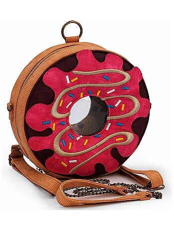 Sac à Bandoulière - Sac à Dos - Oh My Pop! Popnut - Rose - Taille Unique