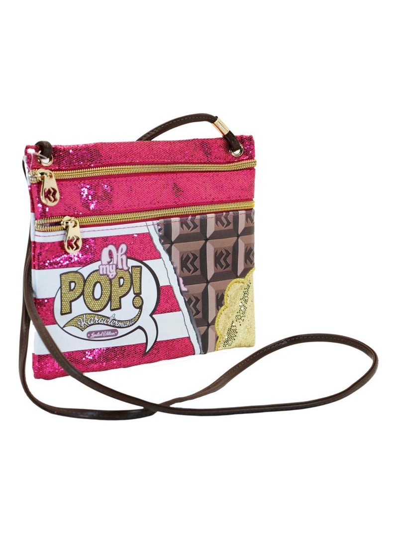 Sac à Bandoulière Action Mini - Oh My Pop! Chocolat - Rose - Taille Unique Rose - Kiabi