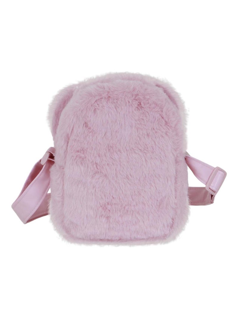 Sac à Bandoulière Action Plush - Disney Lilo et Stitch Angel Heart - Rose - Taille Unique Rose - Kiabi