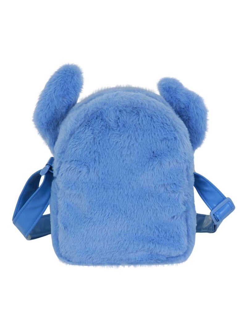 Sac à Bandoulière Action Plush - Disney Lilo et Stitch Heart - Bleu - Taille Unique Bleu - Kiabi