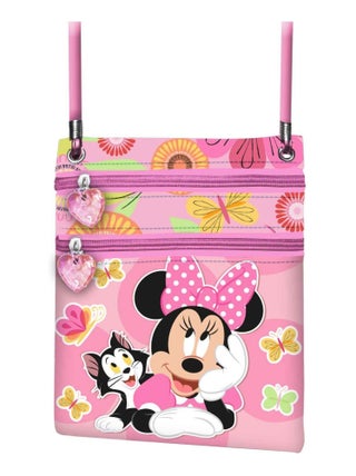Sac à Bandoulière Action V. - Disney Minnie Mouse Kitten - Rose - Taille Unique