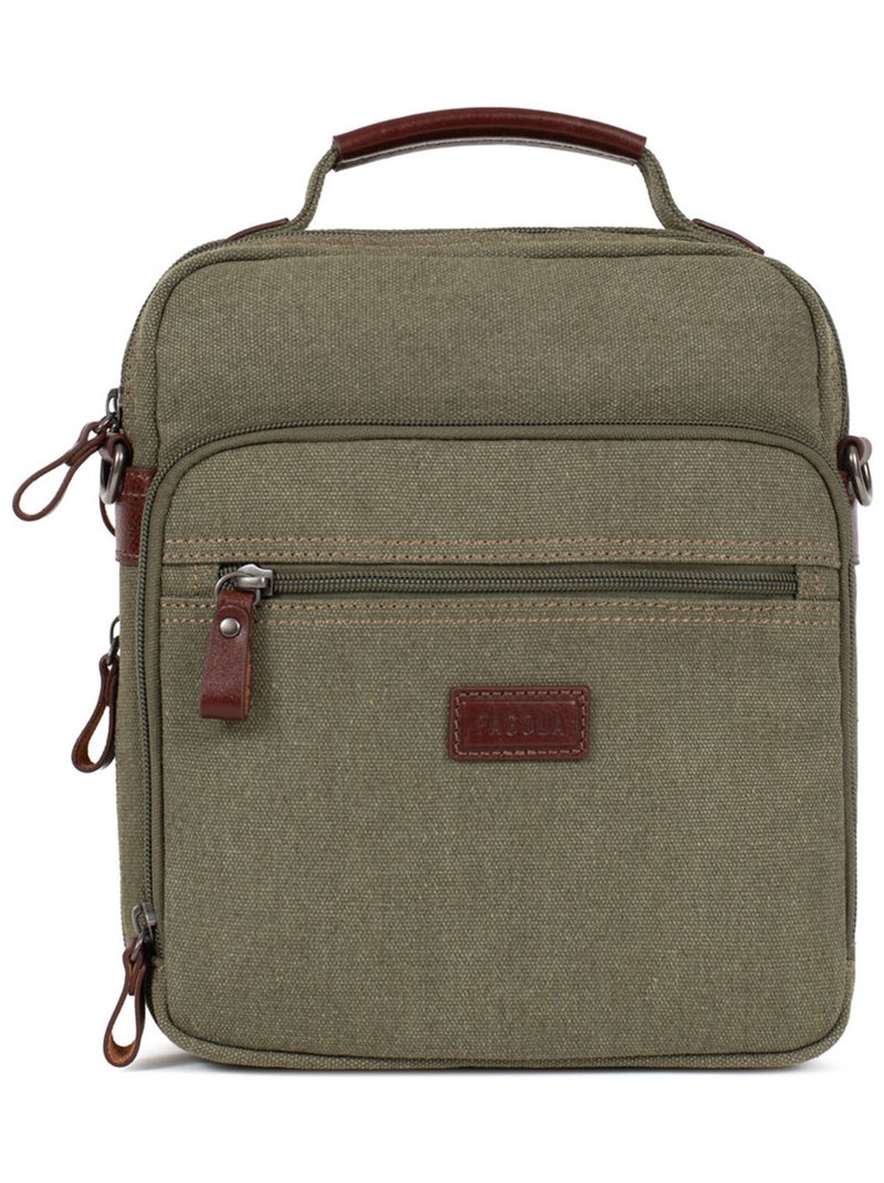 Sac à bandoulière Baisenville Homme Kaki - Kiabi