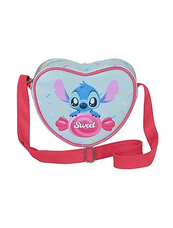 Sac à Bandoulière Coeur Casual - Disney Lilo et Stitch Candy - Bleu - Taille Unique
