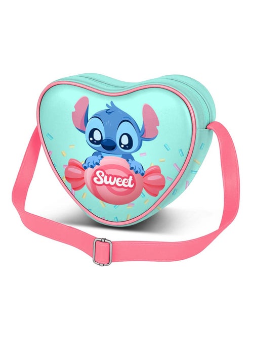 Sac à Bandoulière Coeur Casual - Disney Lilo et Stitch Candy - Bleu - Taille Unique - Kiabi Sac à Bandoulière Coeur Casual - Disney Lilo et Stitch Candy - Bleu - Taille Unique - Kiabi