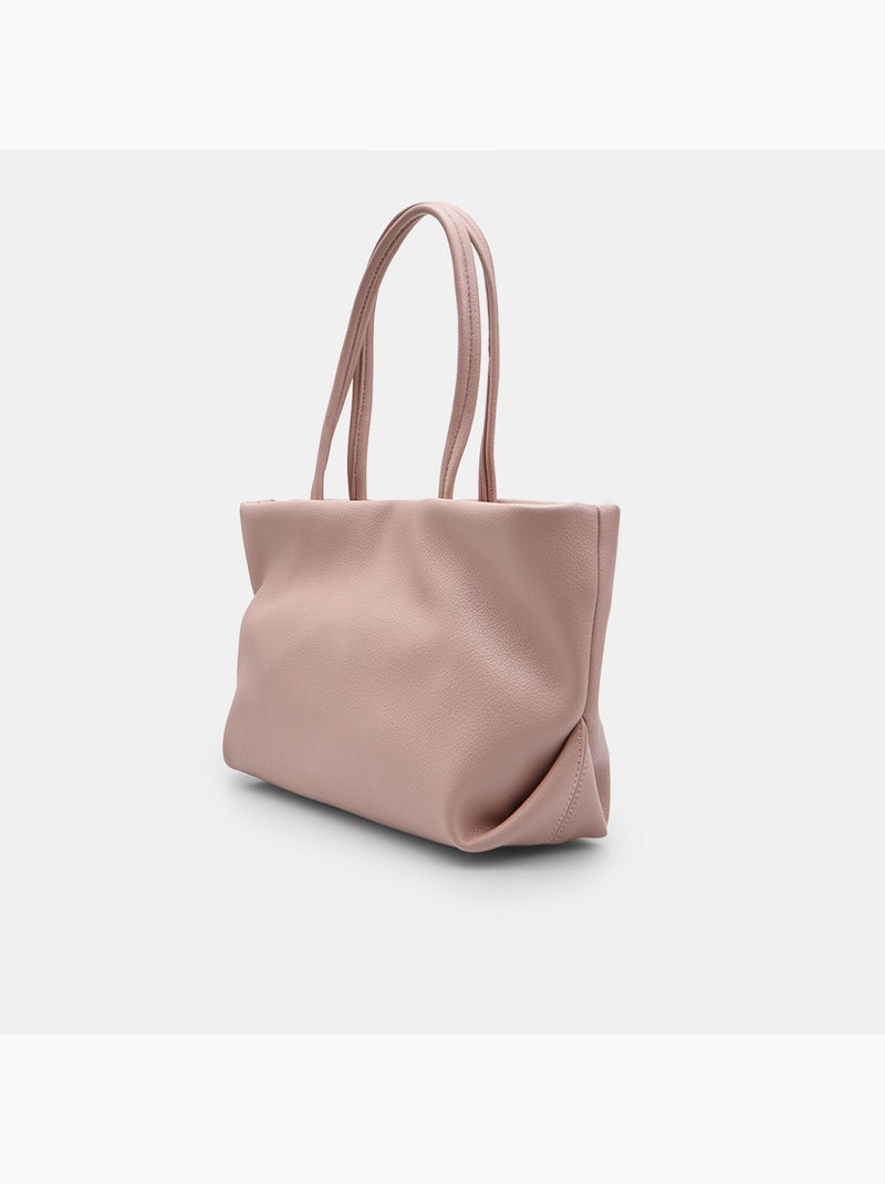 Sac à bandoulière en nylon effet matelassé Rose - Kiabi
