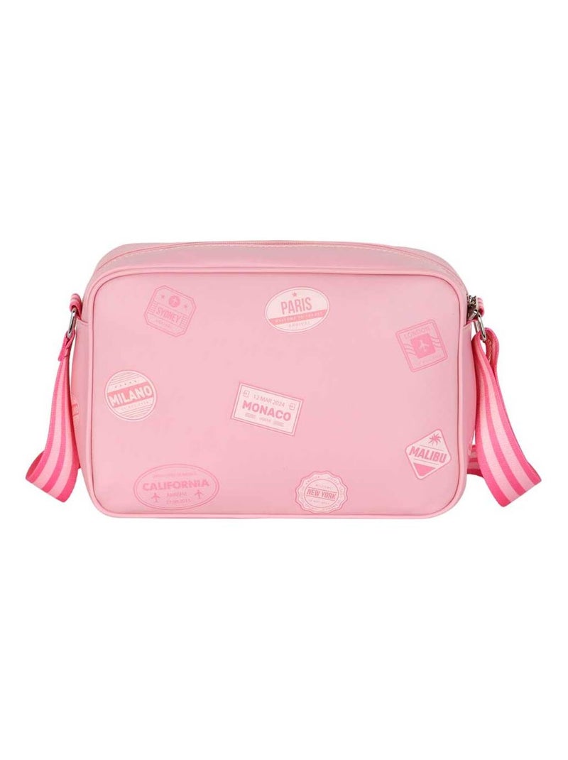 Sac à Bandoulière Fashion - Barbie Travel Rose - Kiabi