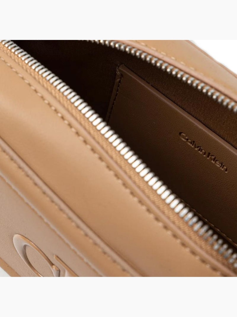 Sac à bandoulière femme calvin klein jeans Marron cappuccino - Kiabi