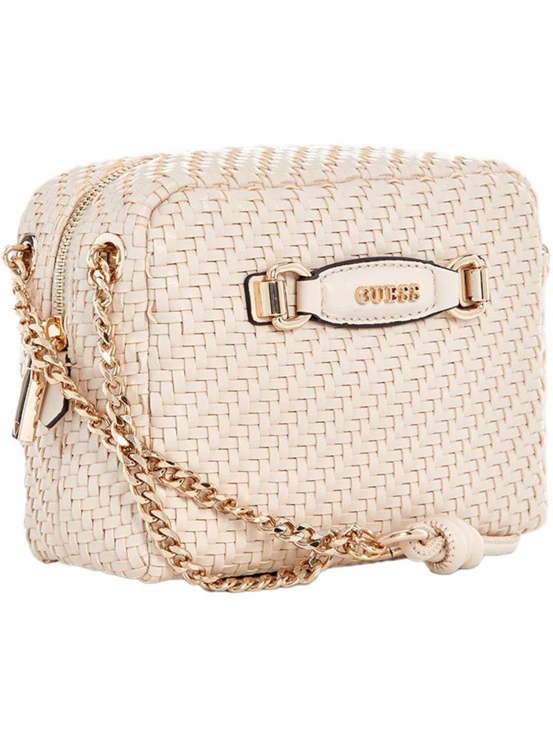 Sac à bandoulière femme guess Beige - Kiabi
