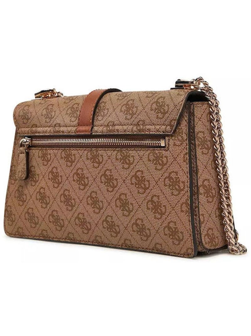Sac à bandoulière Femme Guess Marron cappuccino - Kiabi