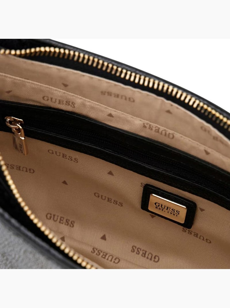 Sac à Bandoulière Femme Guess Noir - Kiabi