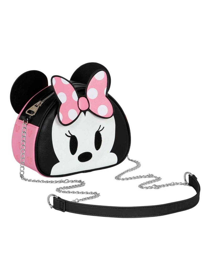 Sac à Bandoulière Heady - Minnie Mouse M Rose - Kiabi
