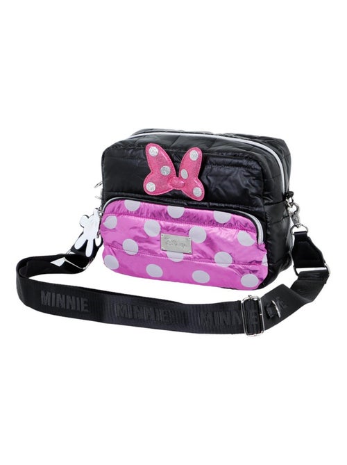 Sac à Bandoulière IBiscuit Pad - Disney Minnie Mouse Air - Noir - Taille Unique - Kiabi