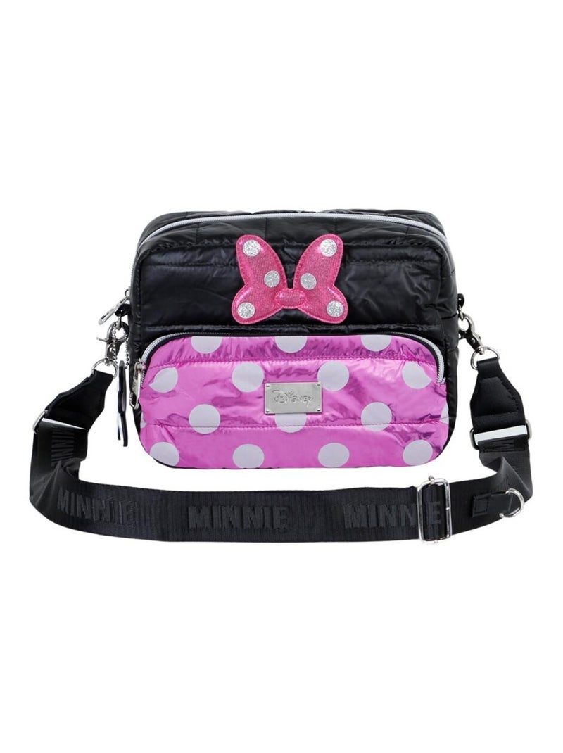 Sac à Bandoulière IBiscuit Pad - Disney Minnie Mouse Air - Noir - Taille Unique Noir - Kiabi
